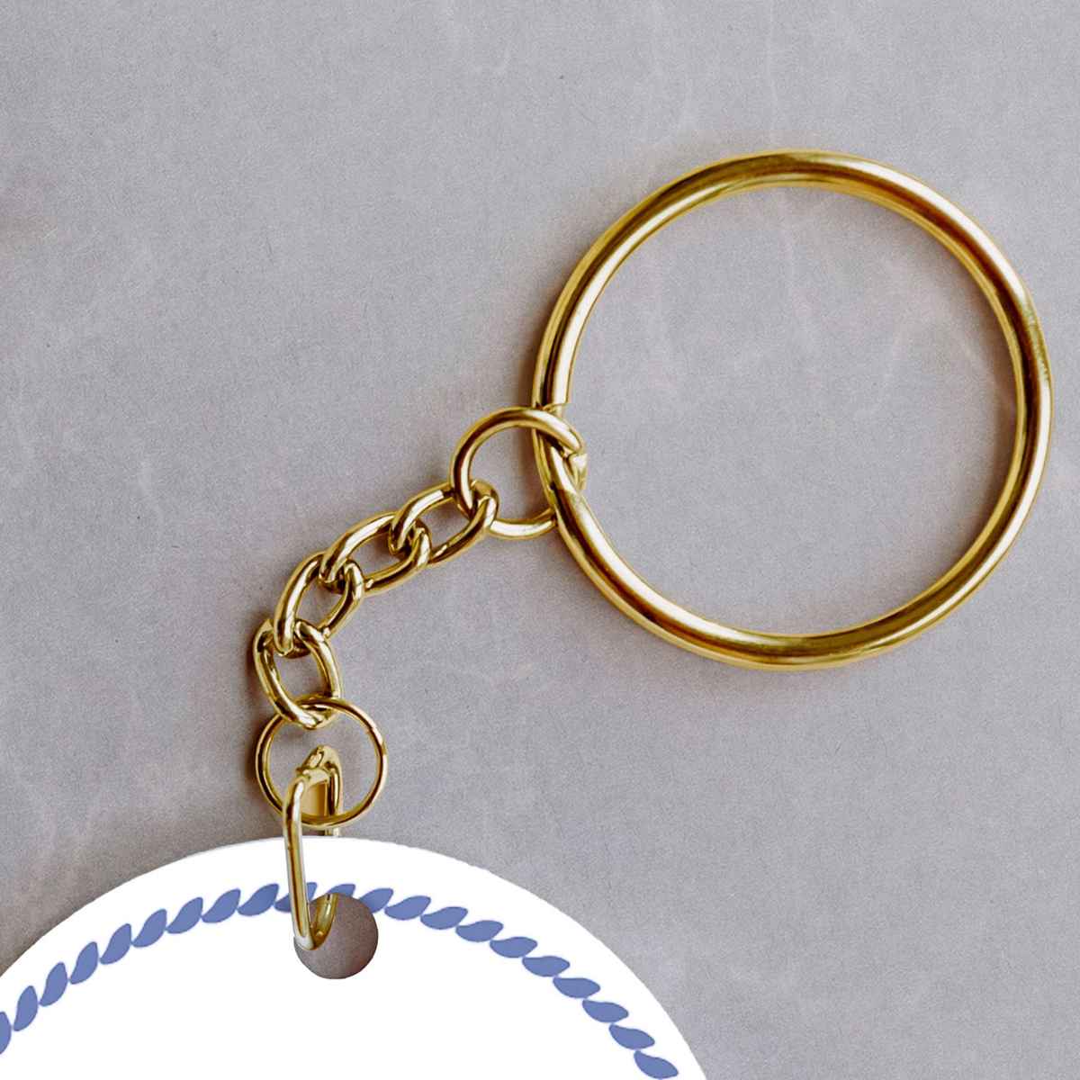 Wooden Keychain - Official ICC T20 World Cup Cricket (India)