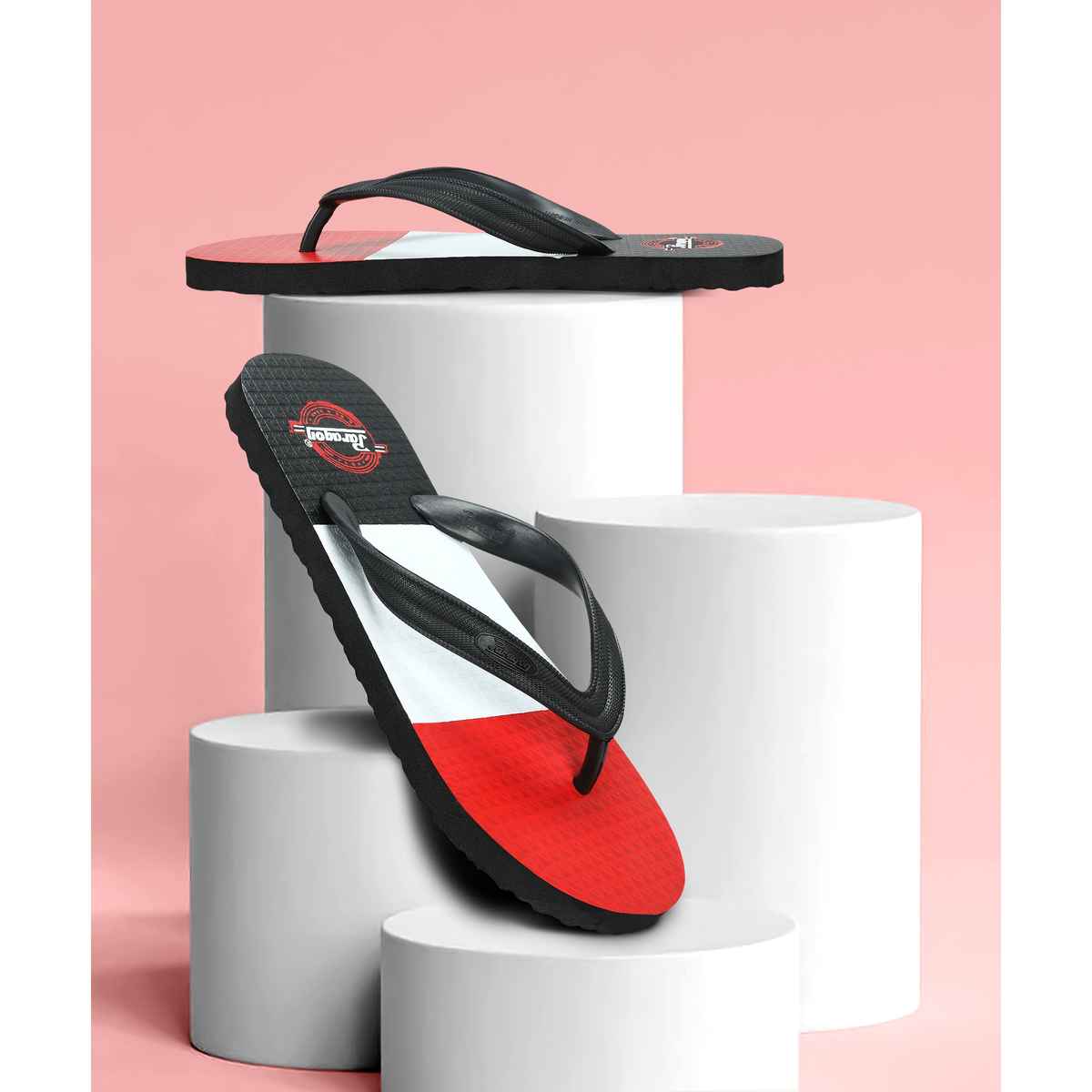 Paragon Men's White Hwk Slippers HWK3717G UK 6