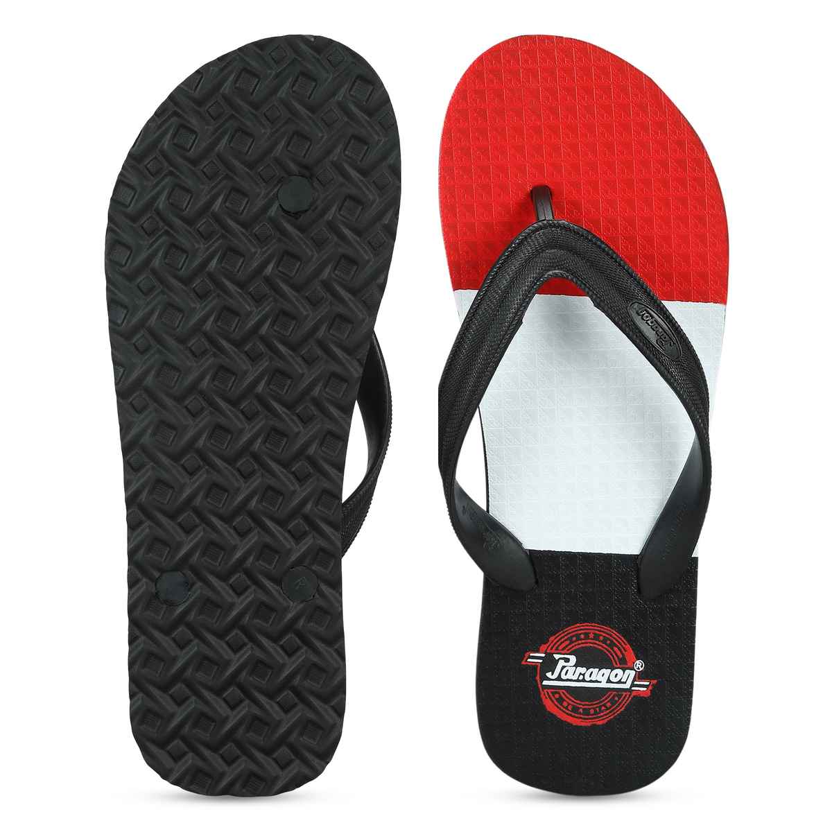 Paragon Men's White Hwk Slippers HWK3717G UK 6