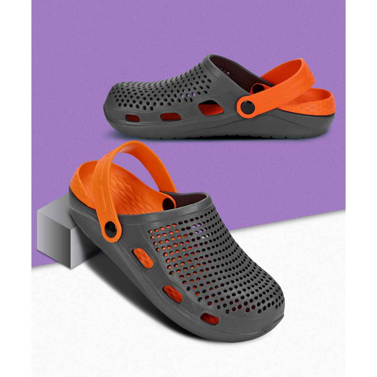 Paragon Men's Grey Eva Clogs EVK10916G UK 8