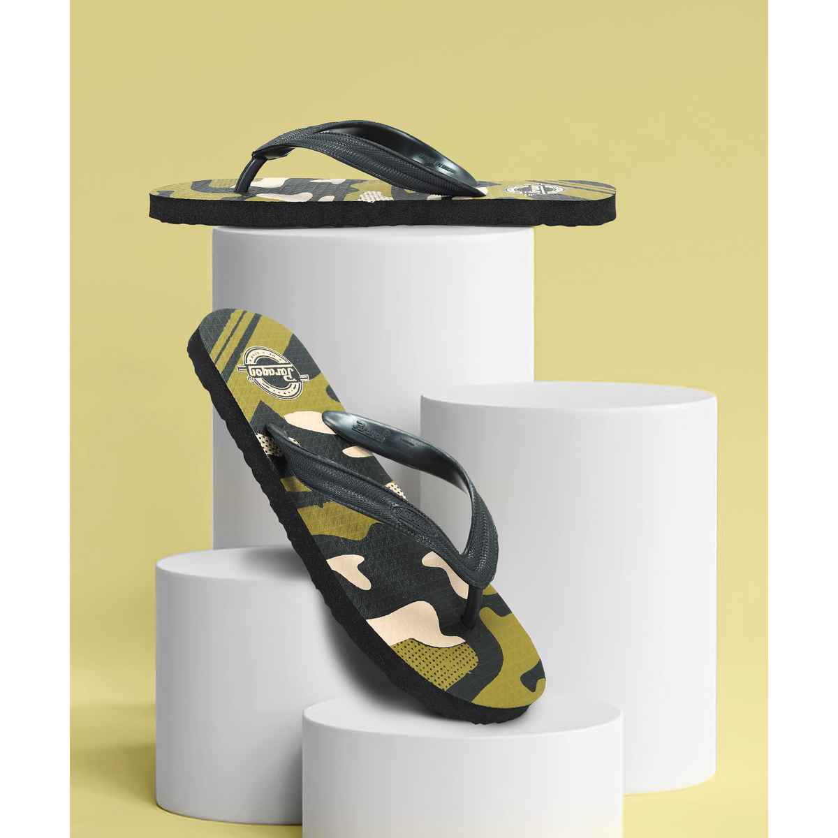 Paragon Men's Mehandi Hwk Slippers HWK3717G UK 9