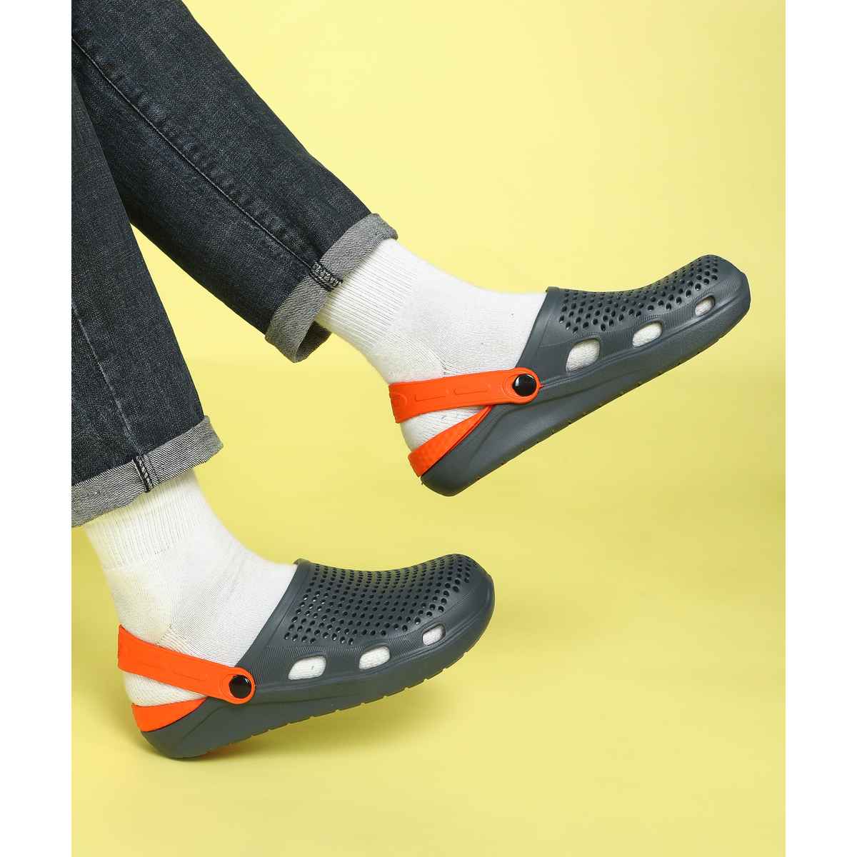 Paragon Men's Grey Eva Clogs EVK10916G UK 8