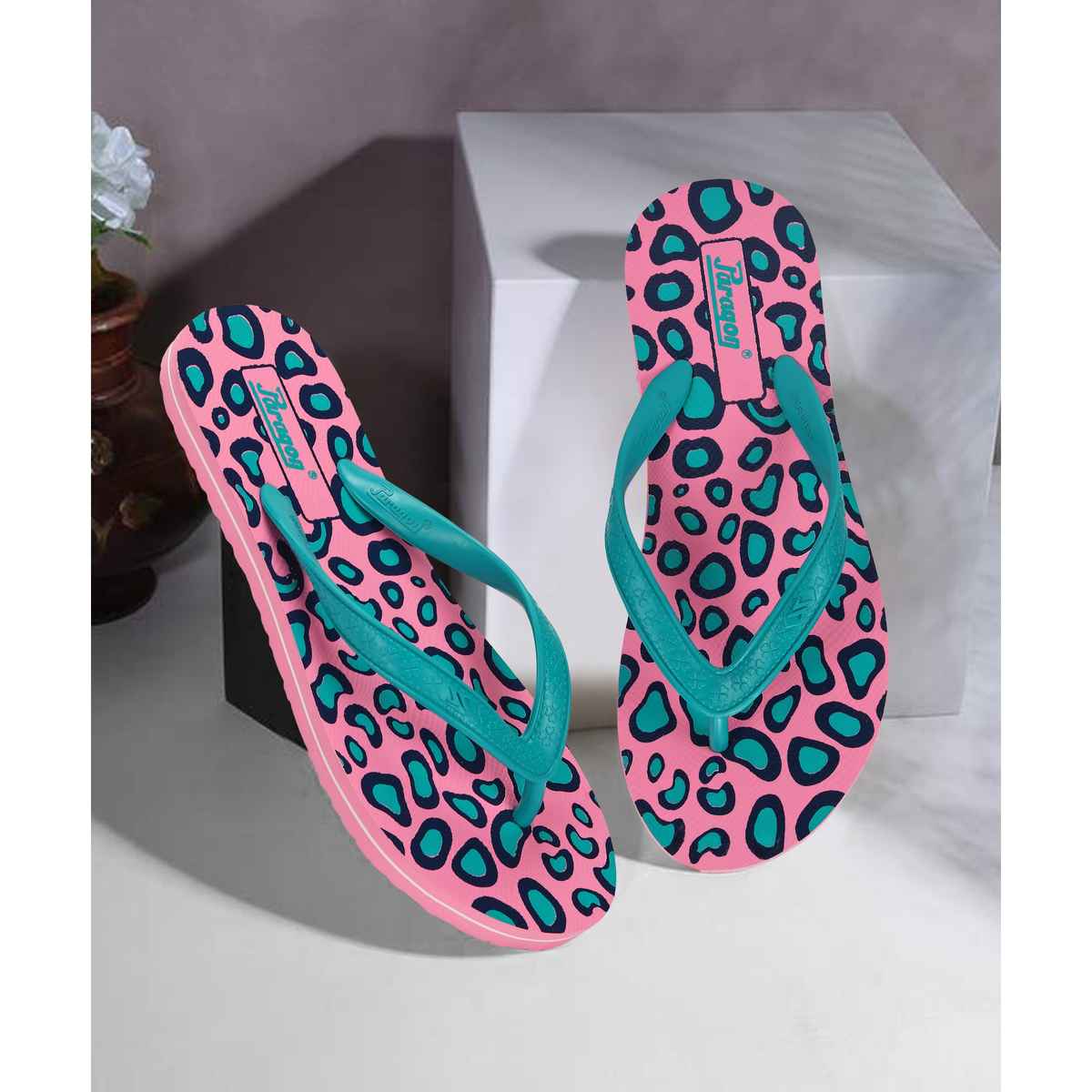 Paragon Women's Pink Hwk Slippers HWK3728L UK 6