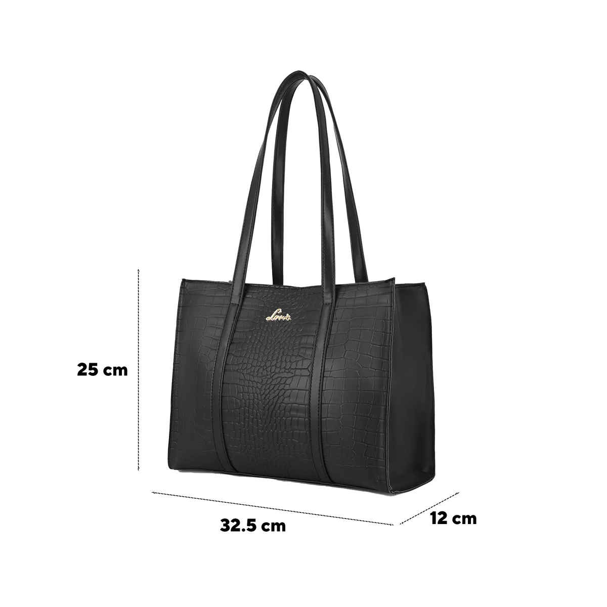 Lavie Women's Crocrex Large Satchel | Black