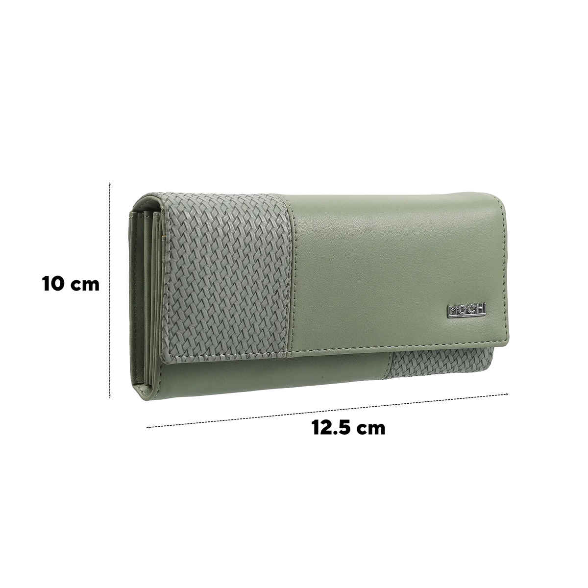 Mochi Women's Pu Wallet | 95-7659-21 | Green
