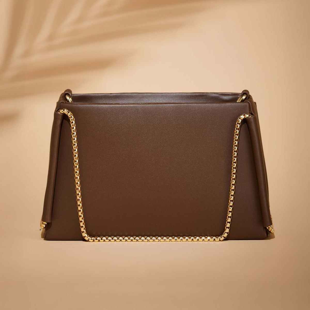 Fargo Women's Vegan Leather Bucket Sling Bag | Brown