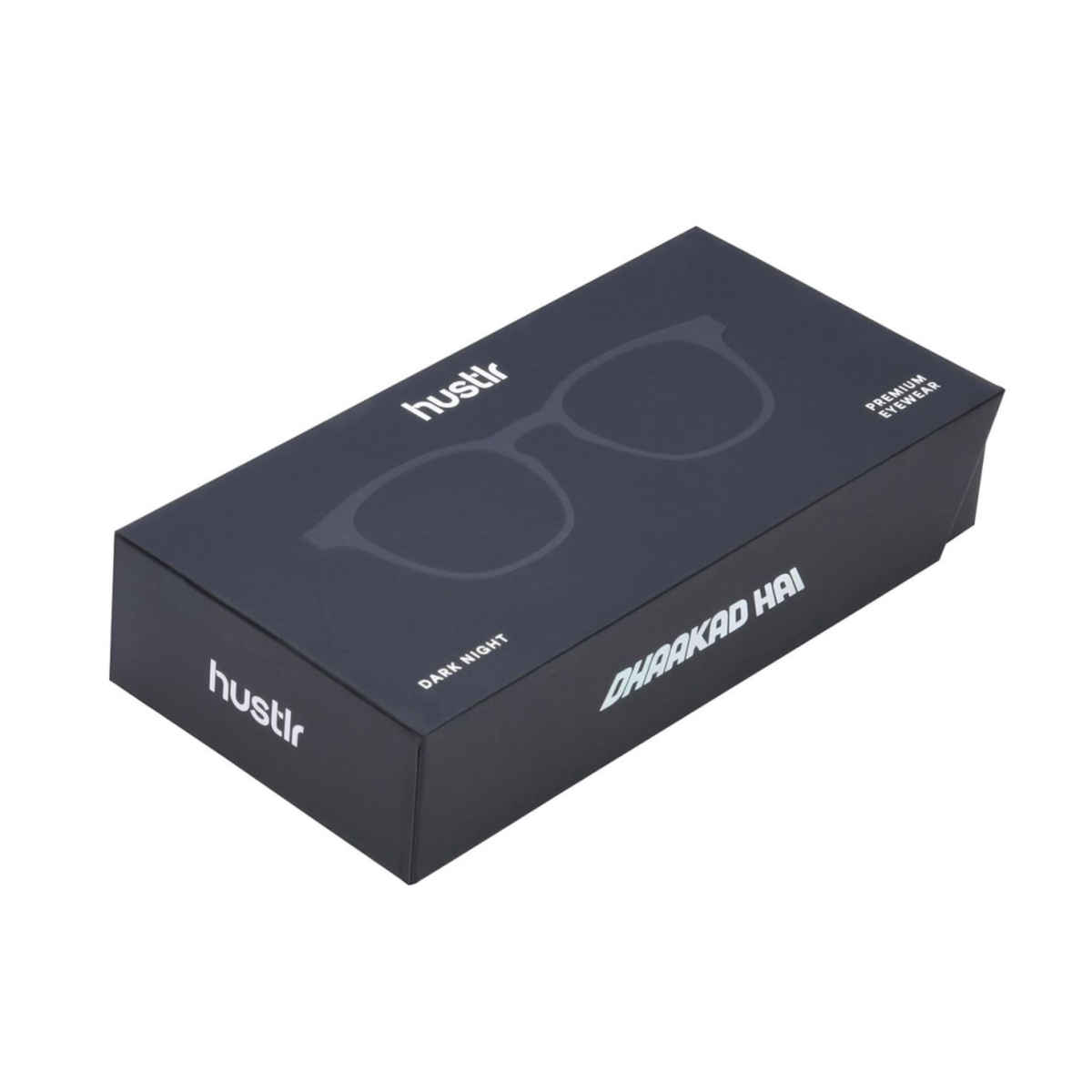 Lenskart Hustlr Unisex Solid TR90 Computer Glasses | Sky Blue - Large