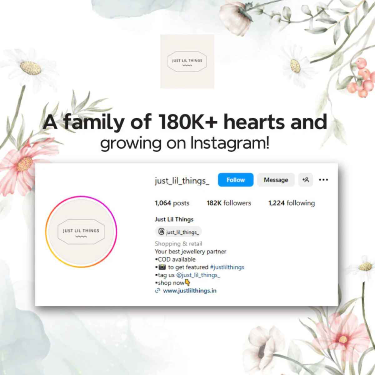 Just Lil Things Silver Crescent Moon Necklace | Jltn0689