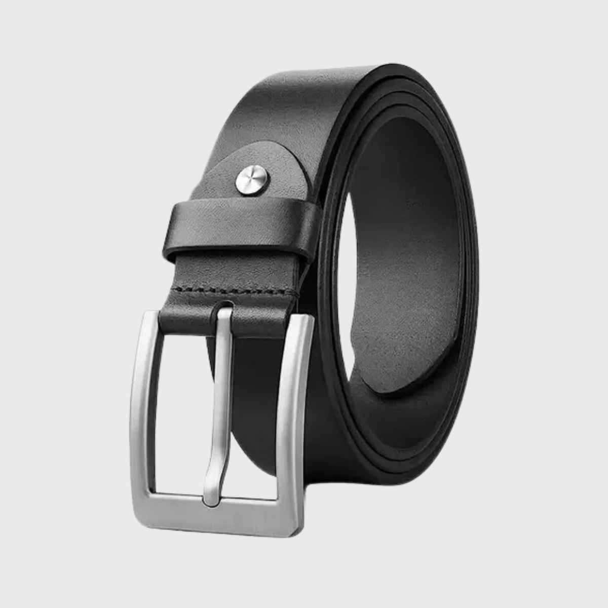 Kaezri Genuine Leather Black Belt for Men | Ddkatabl - 38