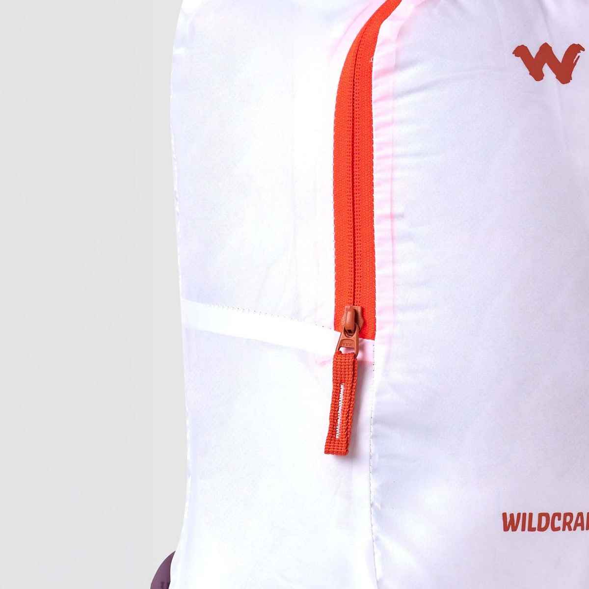 Wildcraft Unisex Polyester 15 L Backpack | Orange and Grey