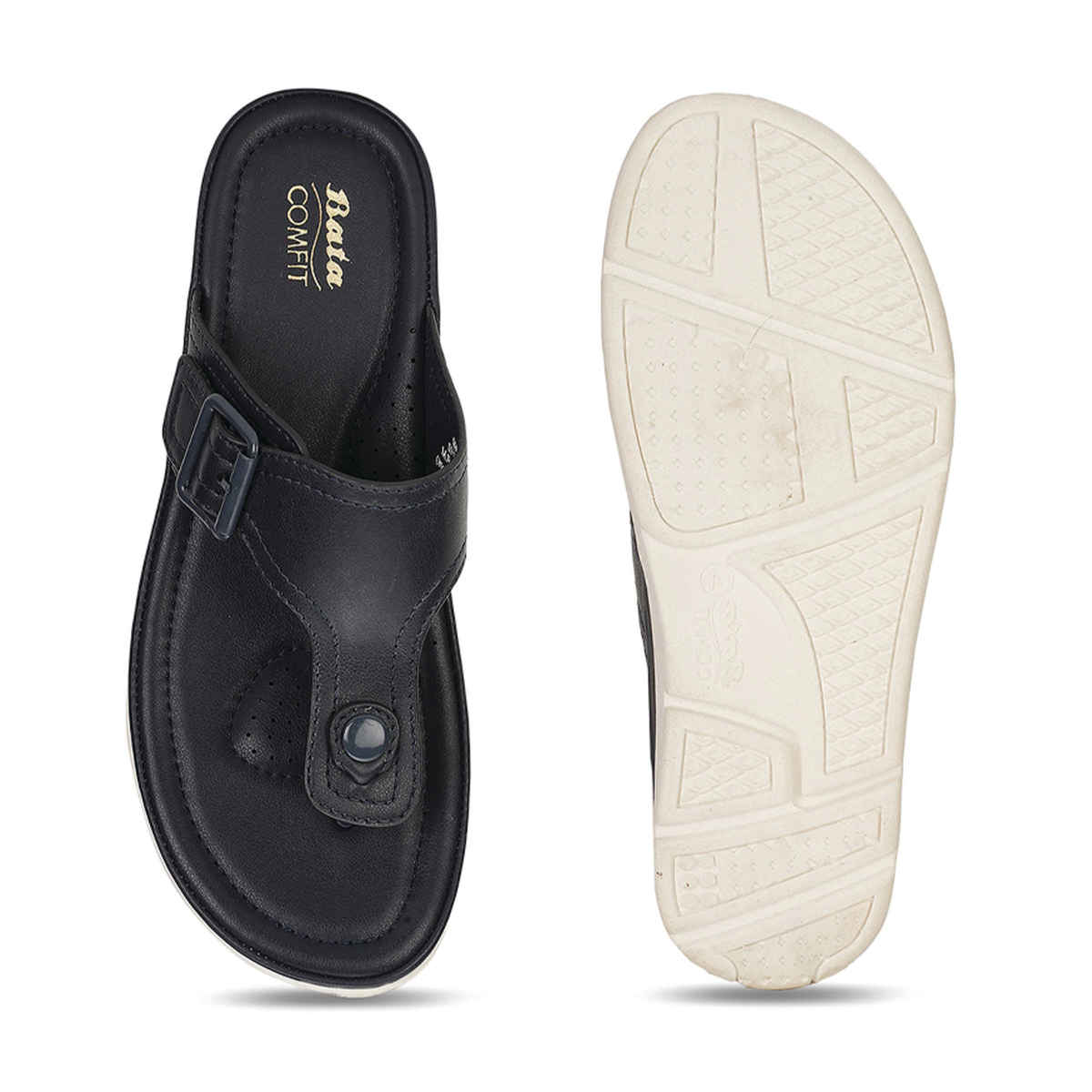 Bata Comfit Navy Sandal For Women | UK 5
