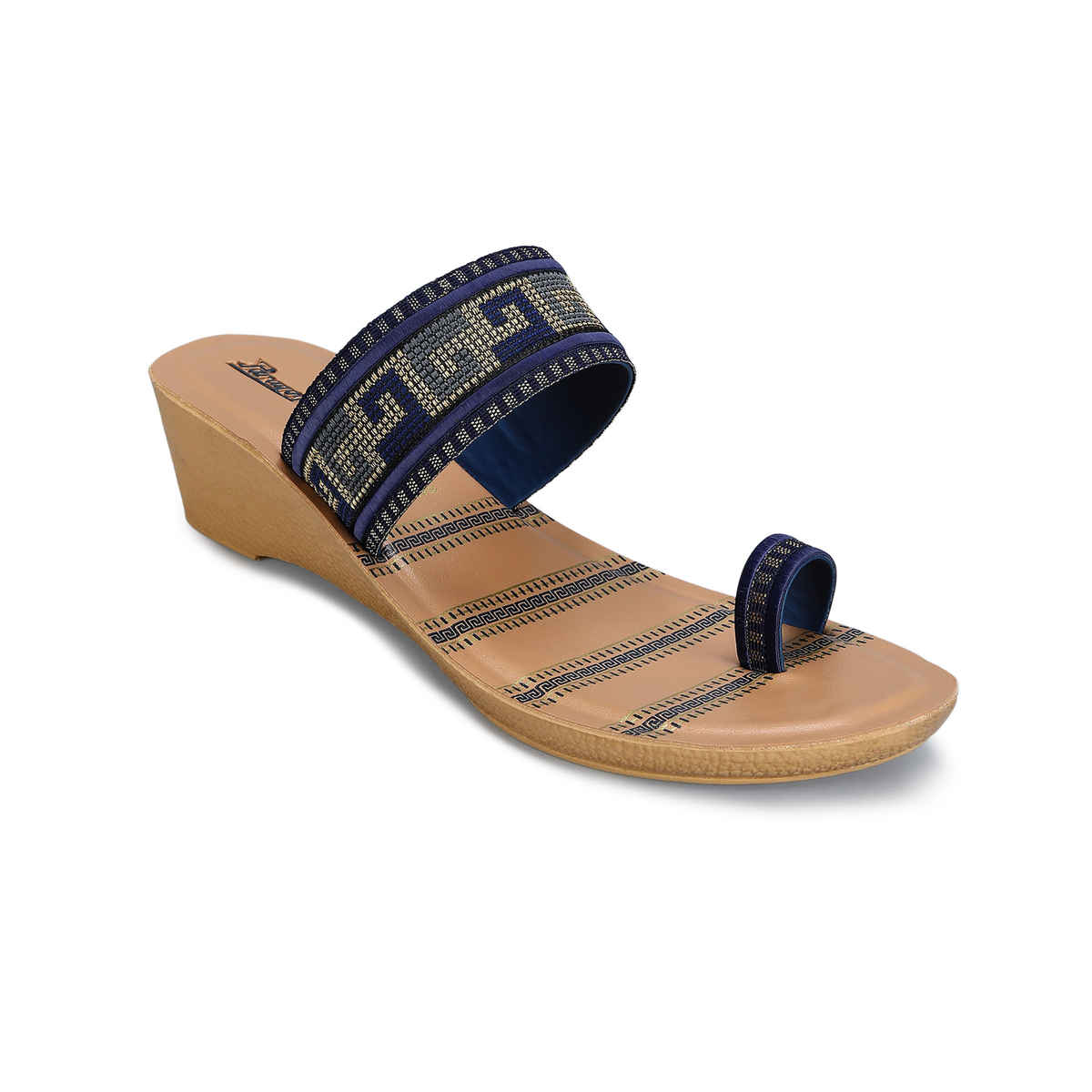 Paragon Women's Blue Pu Sandals PUK7027L UK 7