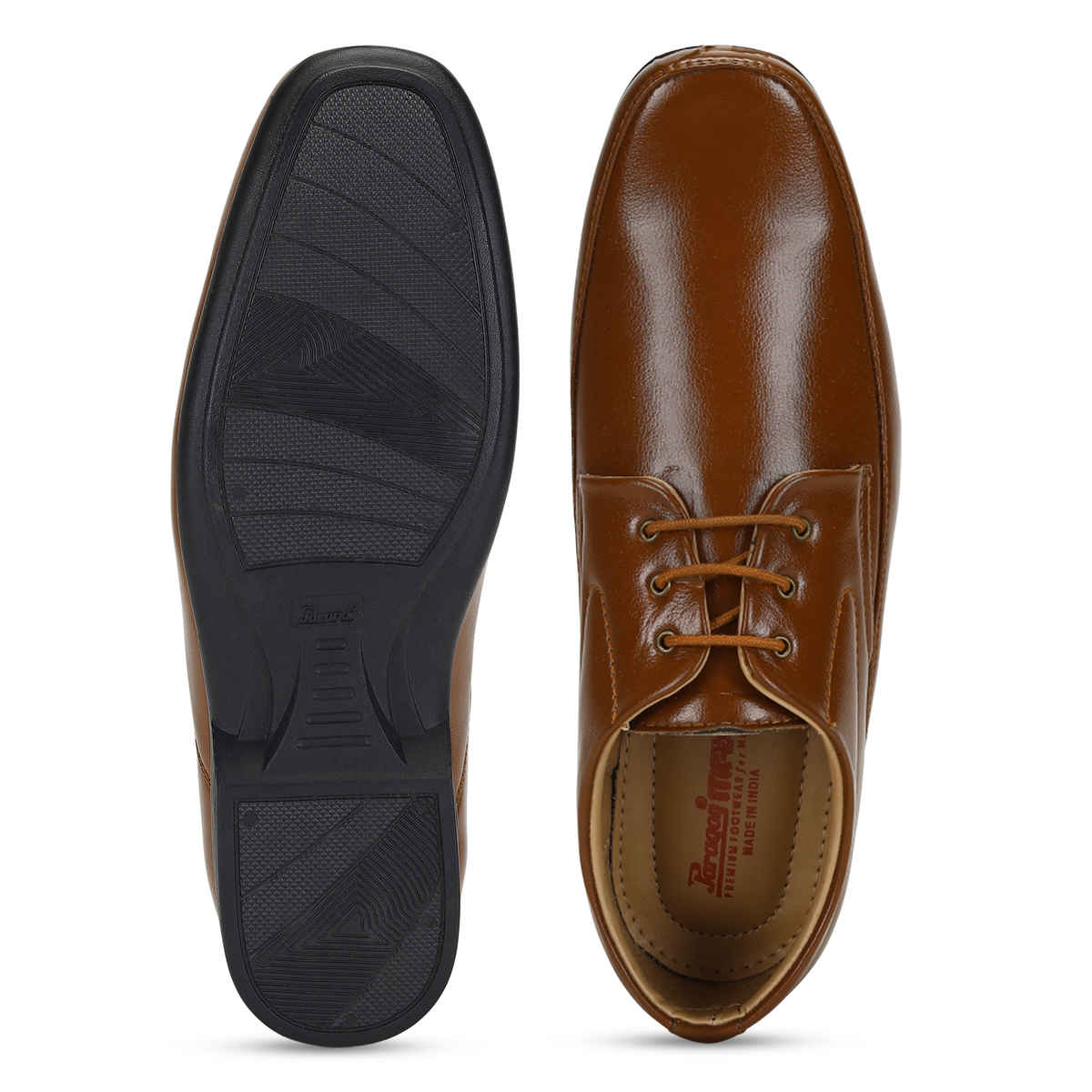 Paragon Men's Tan Pvc Formal Shoes K11239G UK 10