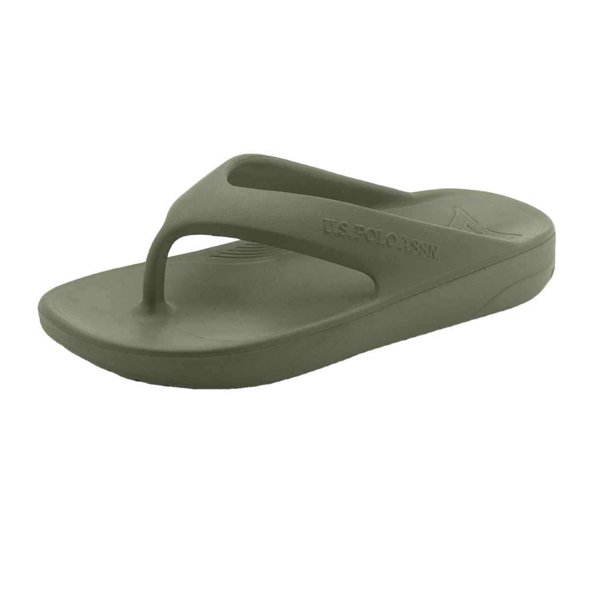 U.S. Polo Assn. Men's | Men Axel 2.0 Foam Walk Flip Flop | Green | UK 11