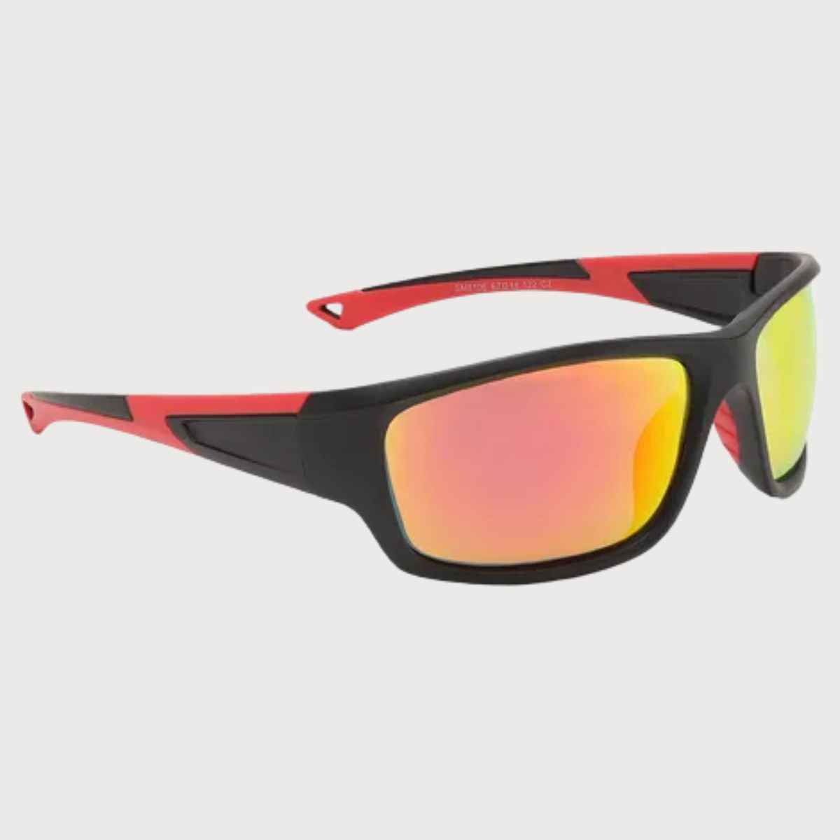 Specsmakers Unisex Solid Sunglasses | Black - L