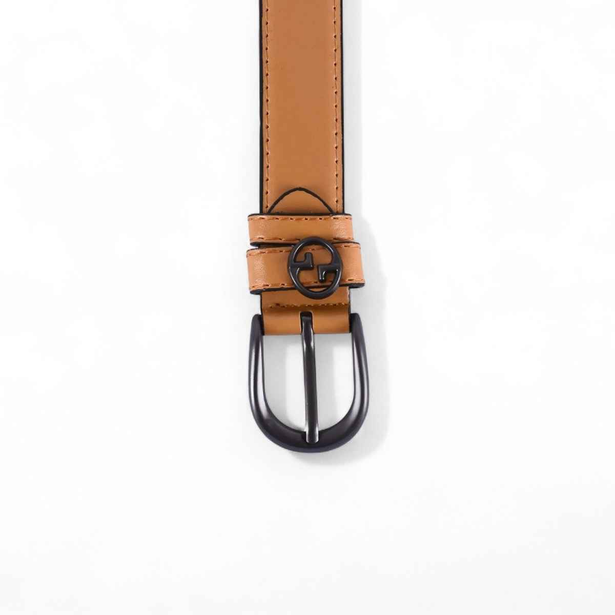 Buckleup Women's Belt | Model-Bublt2172 | Yellow