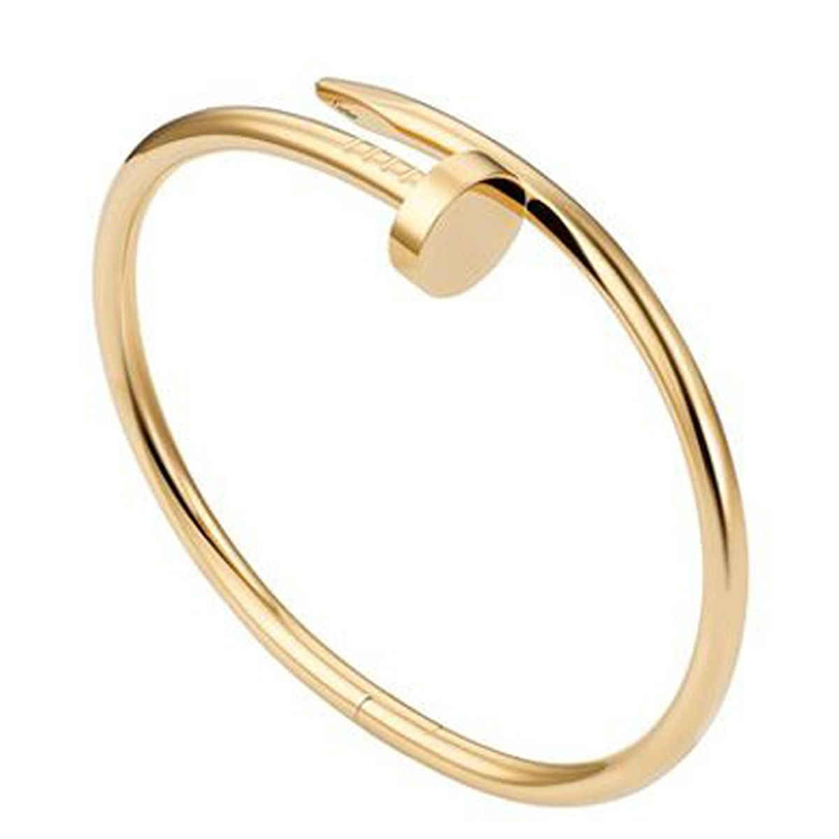 Designs & You Gold-Plated Nail Bracelet