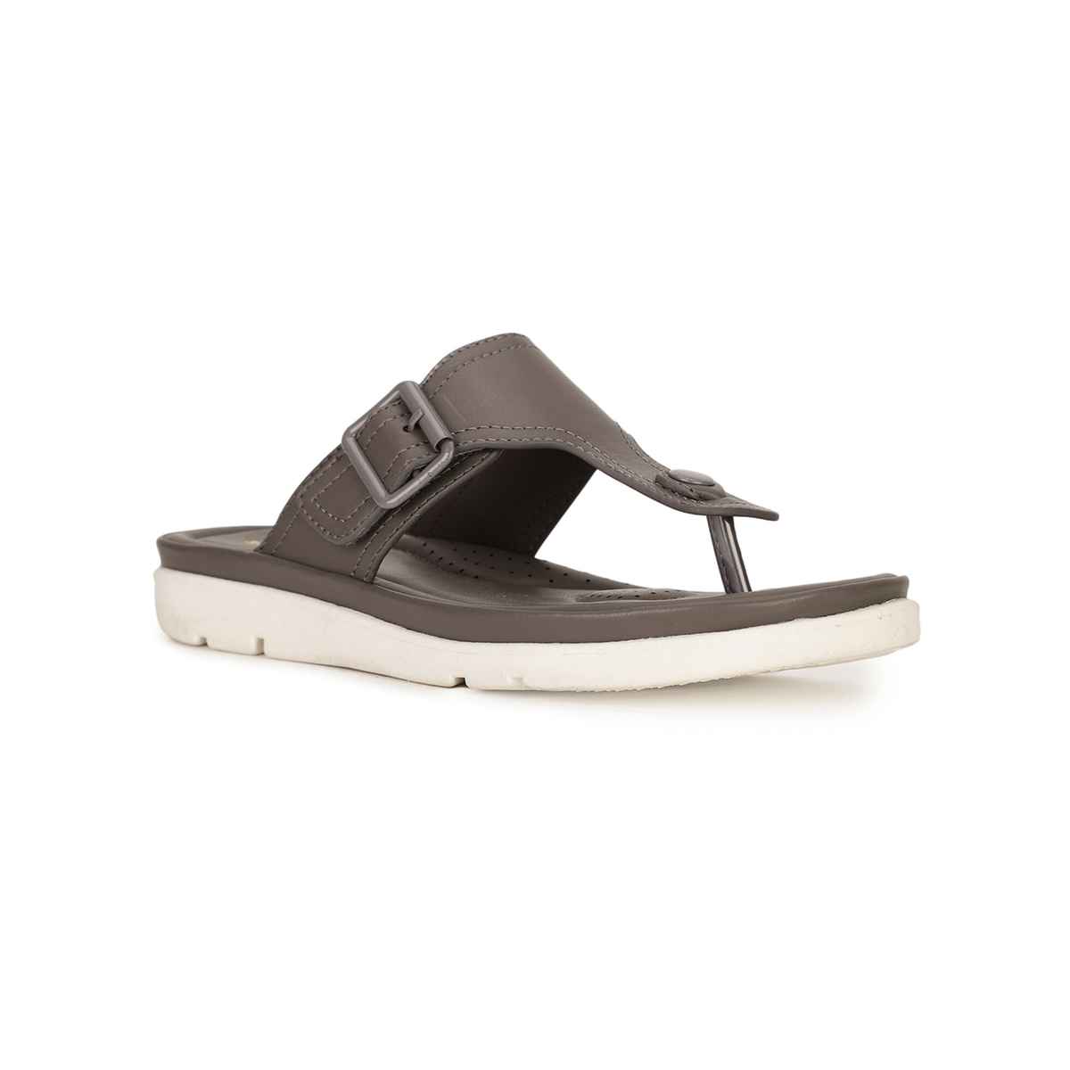 Bata Comfit Grey Sandal For Women | UK 4