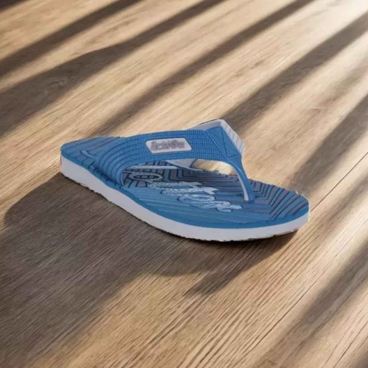 Action Eva Flotter Mens Slippers | Uk | 7 | Light Grey