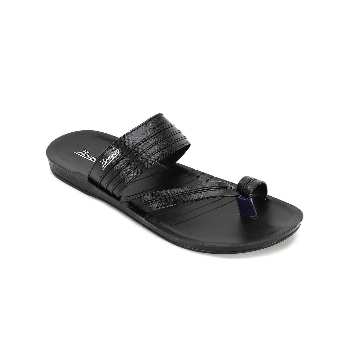 Paragon Men's Black Pu Sandals PUK2234G UK 6