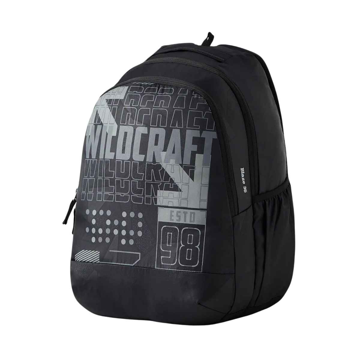 Wildcraft Unisex Polyester 35 L Laptop Backpack | Black