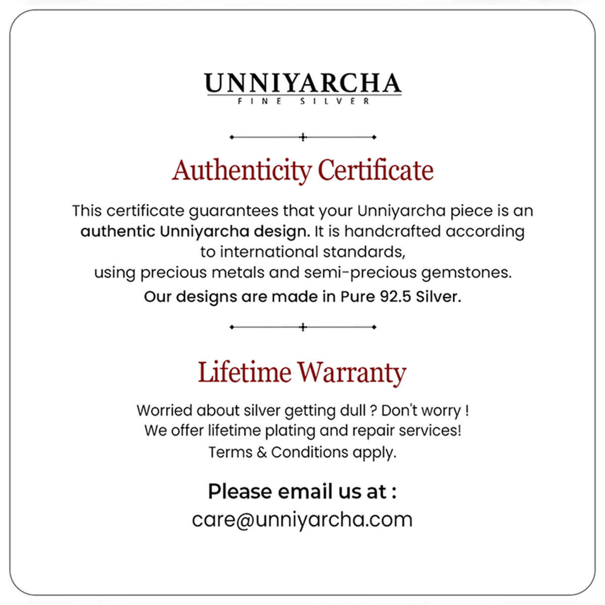 Unniyarcha 92.5 Silver Single Evil Eye Bracelet