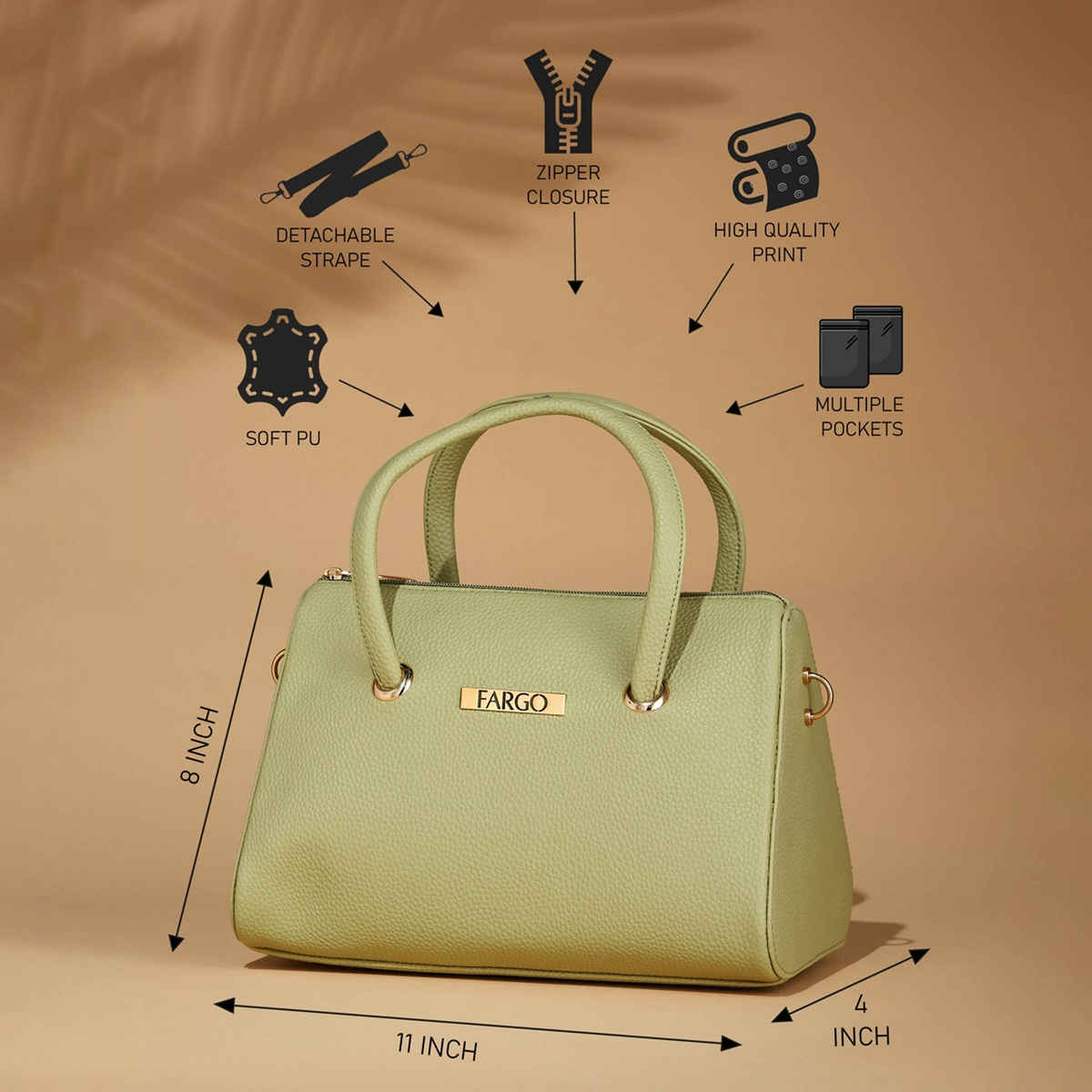 Fargo Women's Satchel | Green