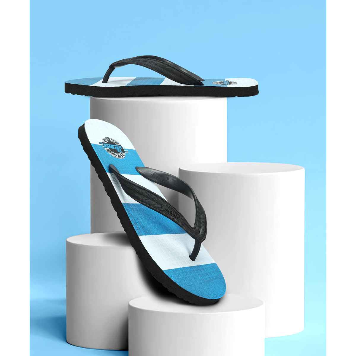 Paragon Men's Blue Hwk Slippers HWK3717G UK 6