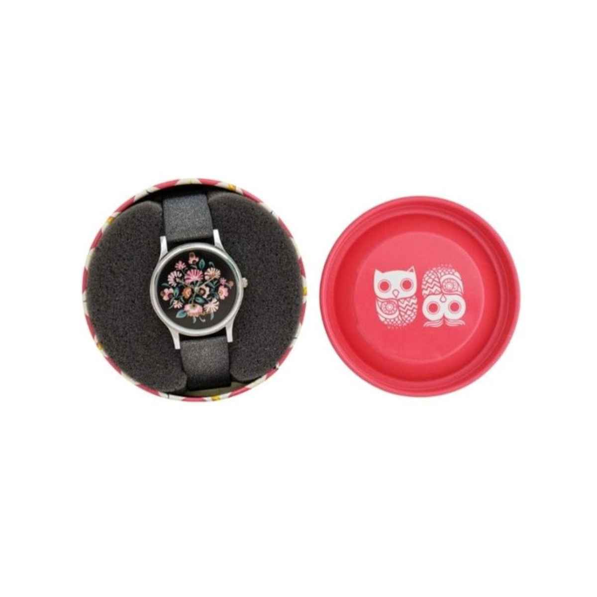 Chumbak Women's PU Round Analog Watch | Teal