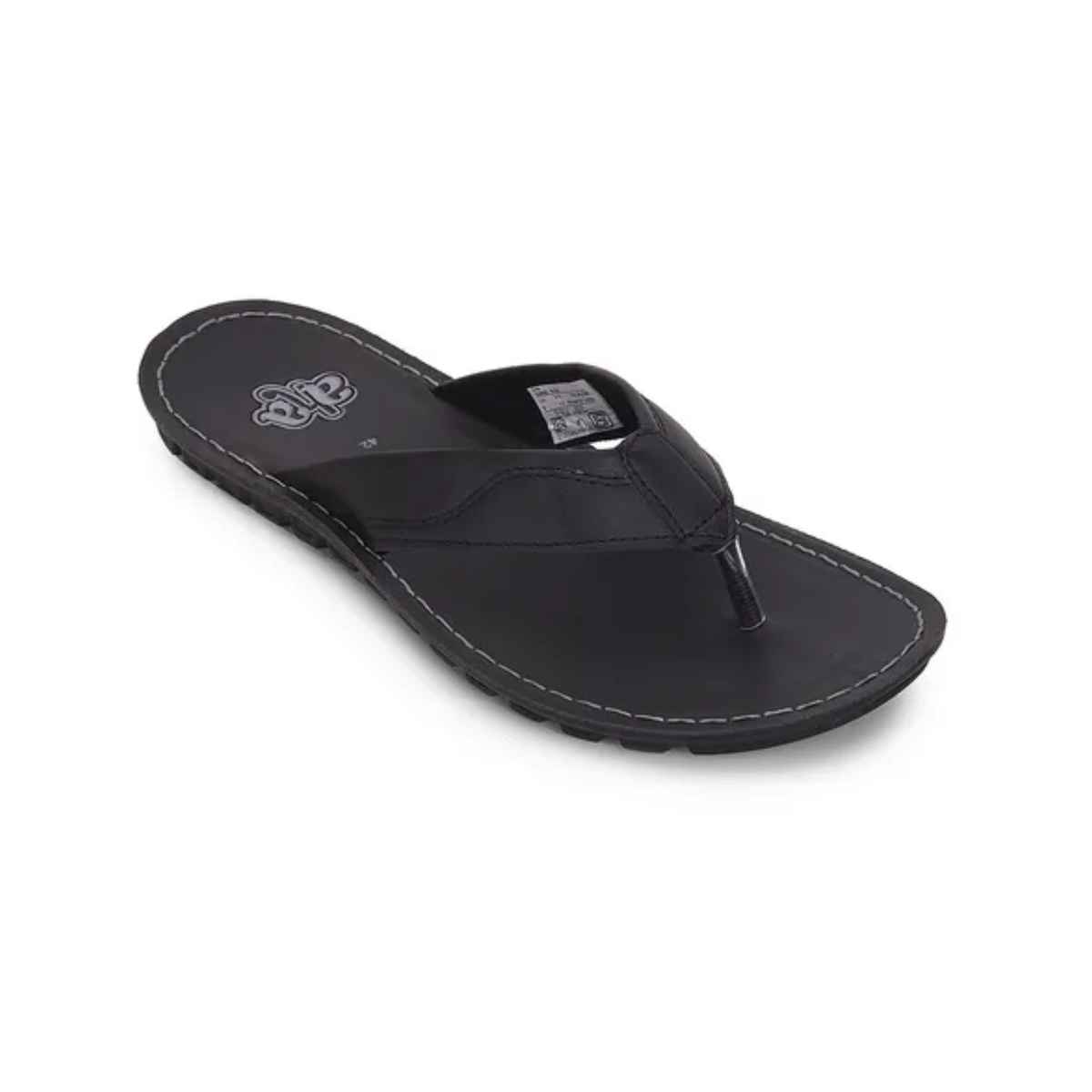 Liberty Apparel Men's A-HA Charge Thong | Black - UK 10 | EU 44