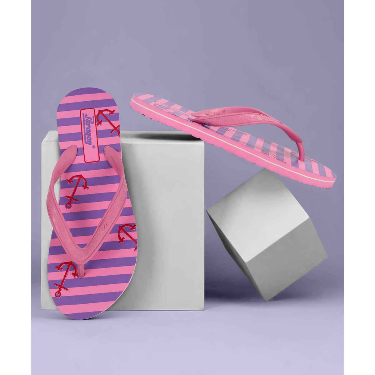 Paragon Women's Pink Hwk Slippers HWK3725L UK 6