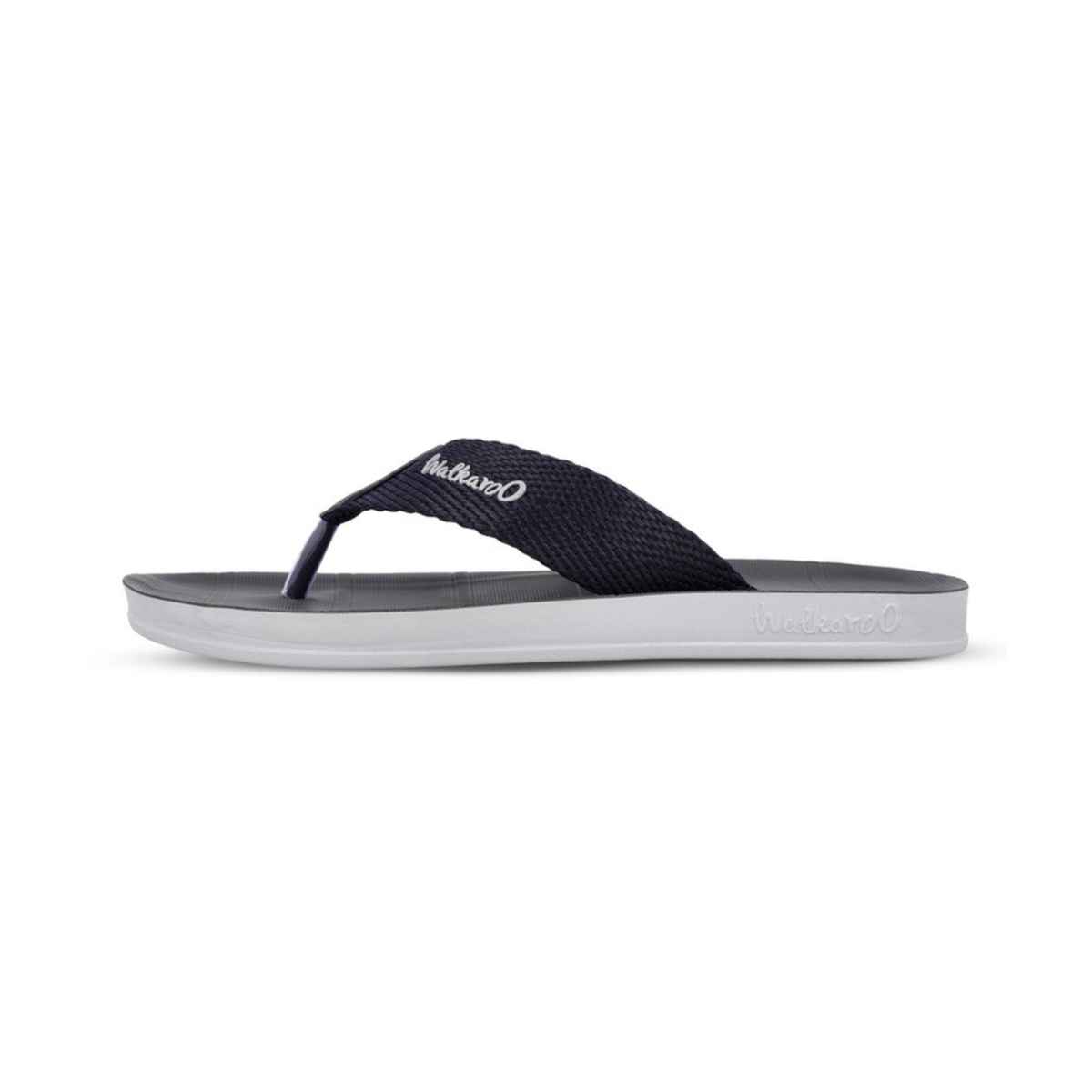 Walkaroo Men's Daily Wear Comfort Sandals - WG5002 Blue | UK10