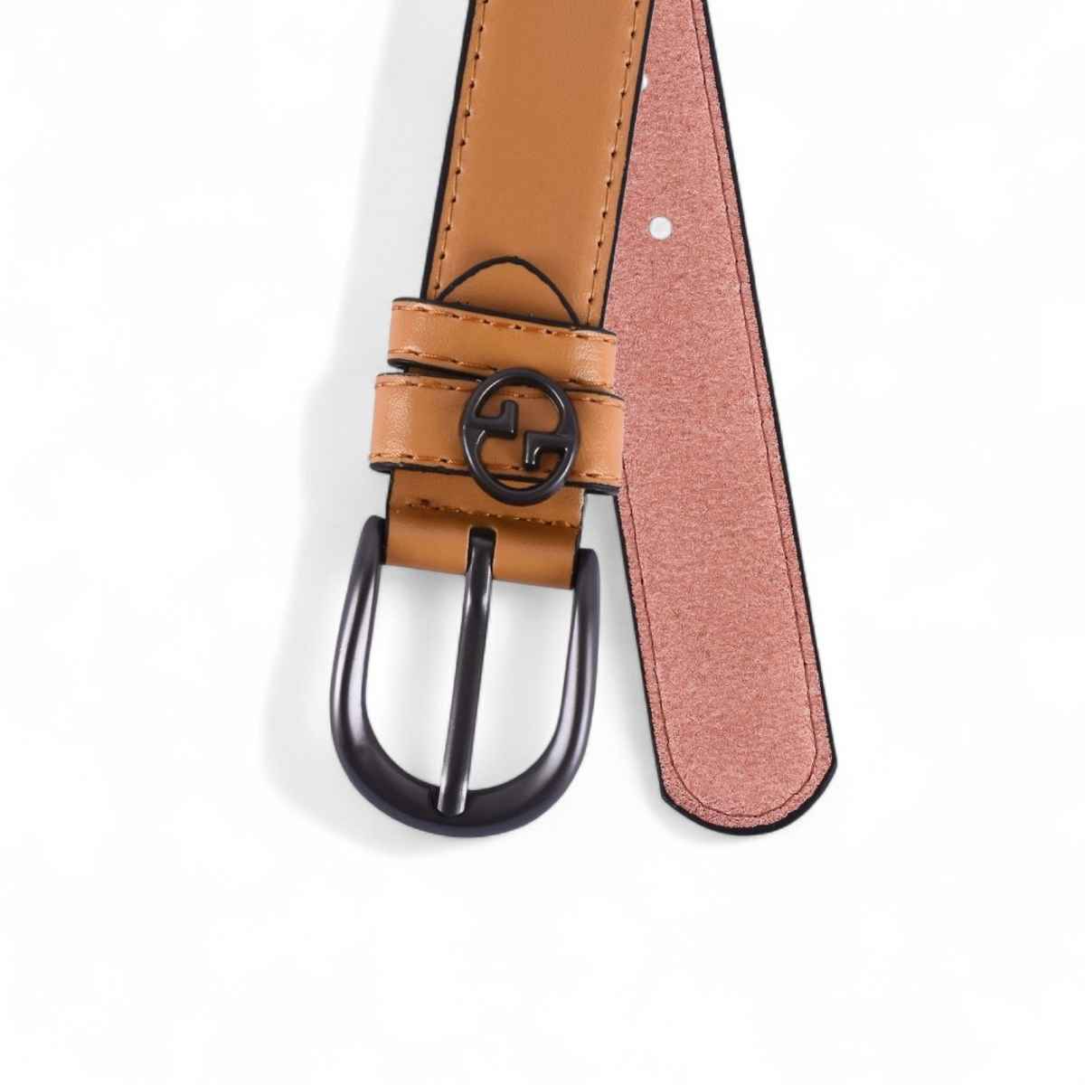 Buckleup Women's Belt | Model-Bublt2172 | Yellow