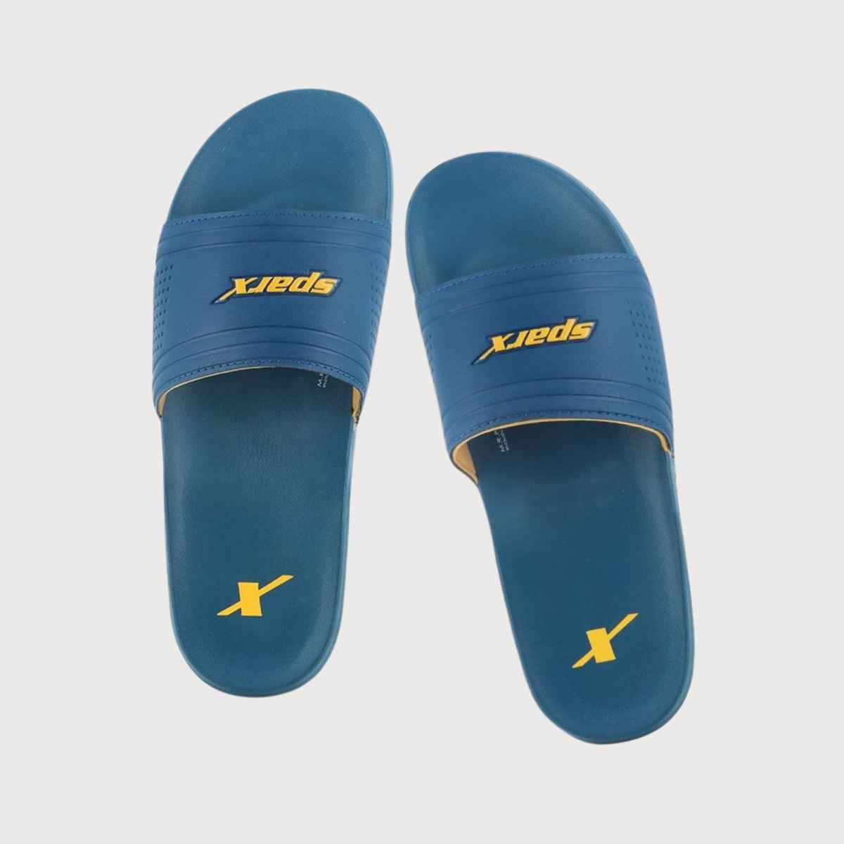Sparx Slides Sfg-144 Blue For Men Size-8