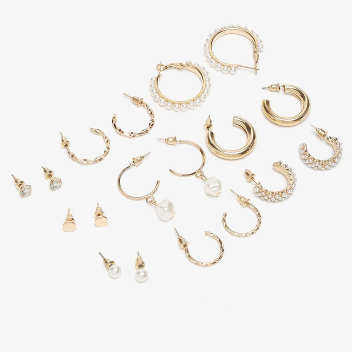 YouBella Jewellery Celebrity Inspired Gold Plated Earrings Combo for Girls and Women (YBEAR - 32901)