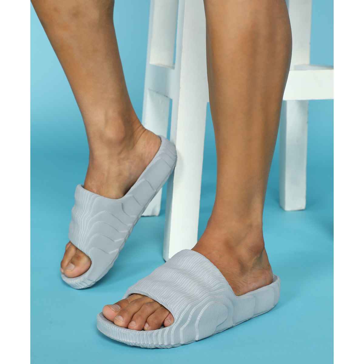 Paragon Men's Grey Eva Slippers K10913G UK 8