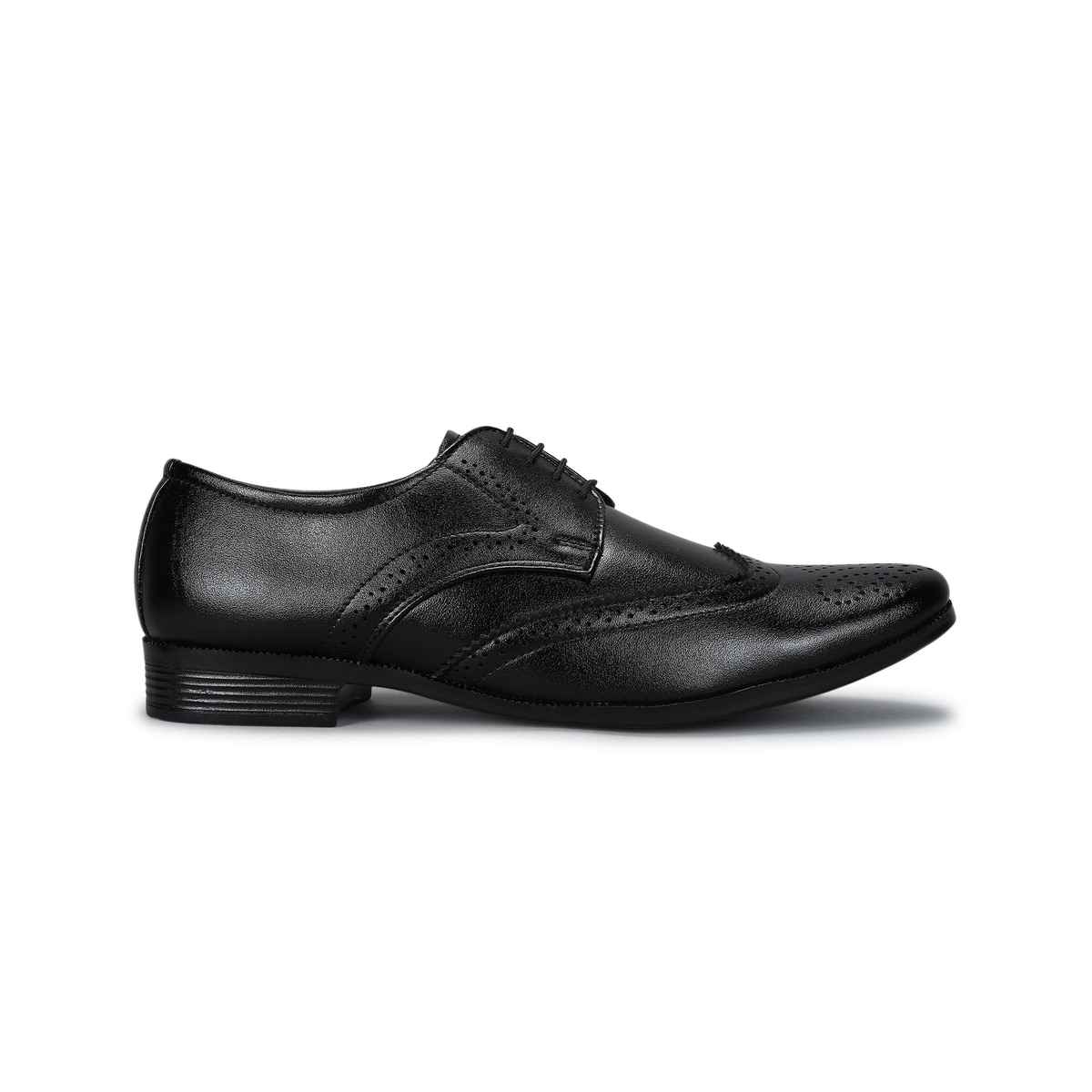 Paragon Men's Black Pvc Formal Shoes K11242G UK 6