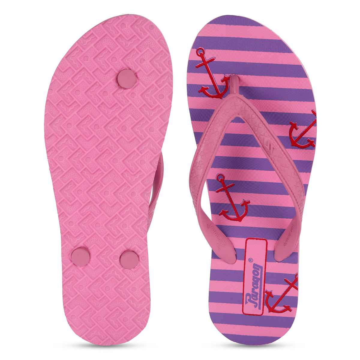 Paragon Women's Pink Hwk Slippers HWK3725L UK 6