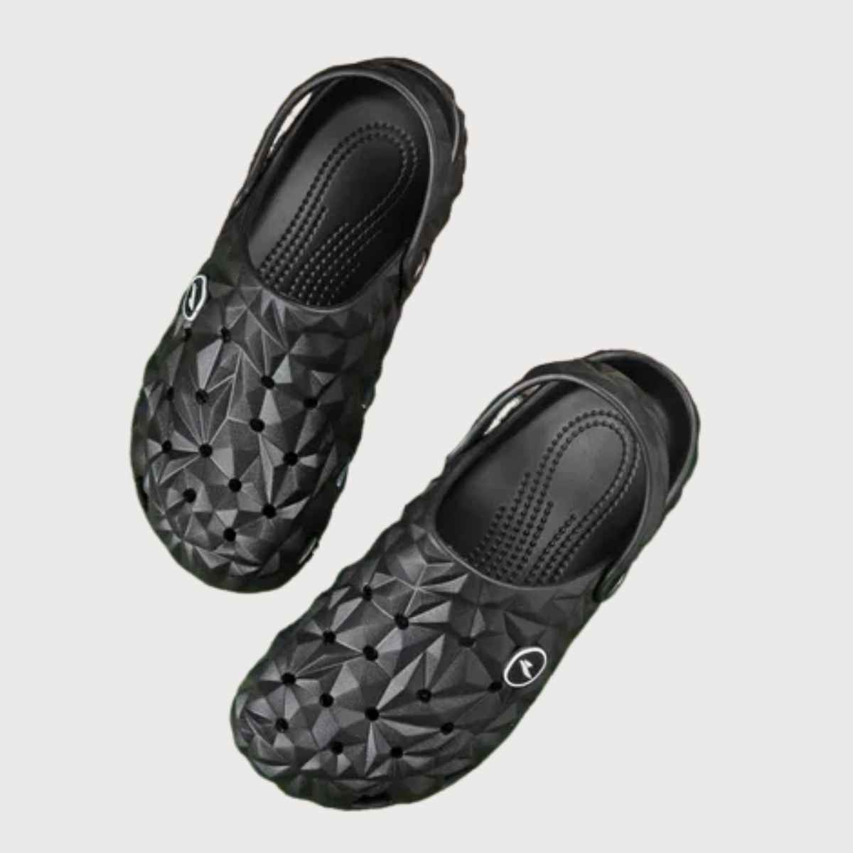 Asian Men s Agc-16 Black Stylish Clogs | UK - 7