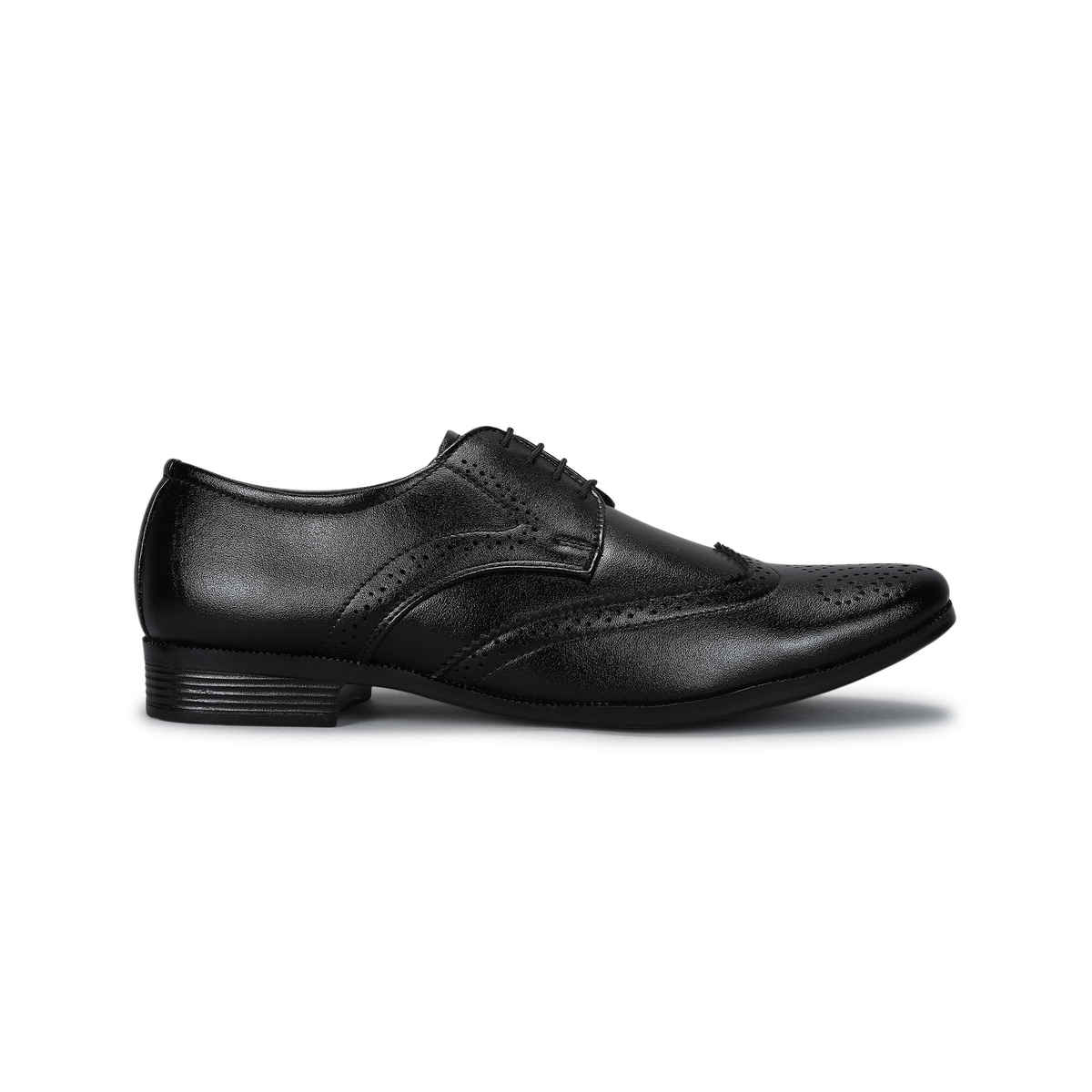 Paragon Men's Black Pvc Formal Shoes K11242G UK 8