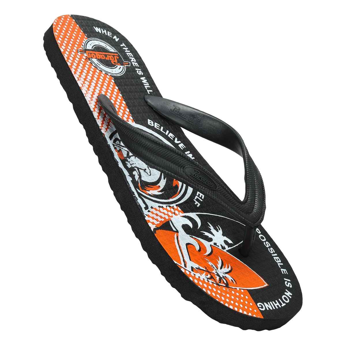 Paragon Men's Orange Hwk Slippers HWK3720G UK 6