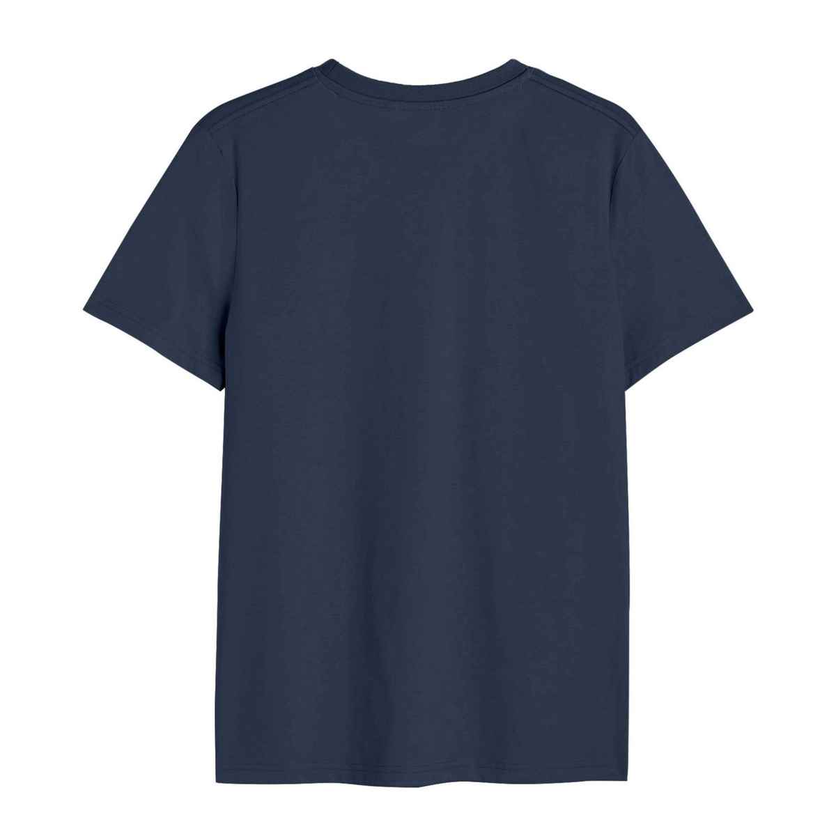 Bonorganik Men's Hakuna Matata Graphic Printed T-shirt | Navy - XXL