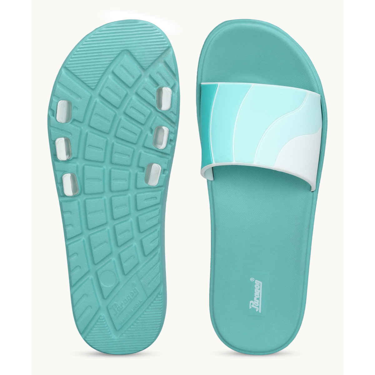 Paragon Women's Ice Green Eva Slippers EVK10929L UK 6