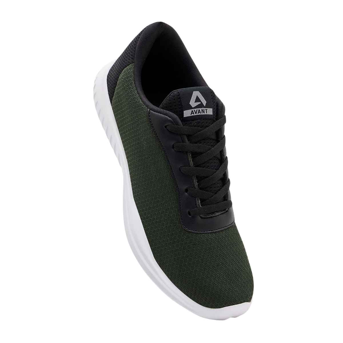 Avant Men's Nitro Running and Gym Shoes - Olive/Black UK9