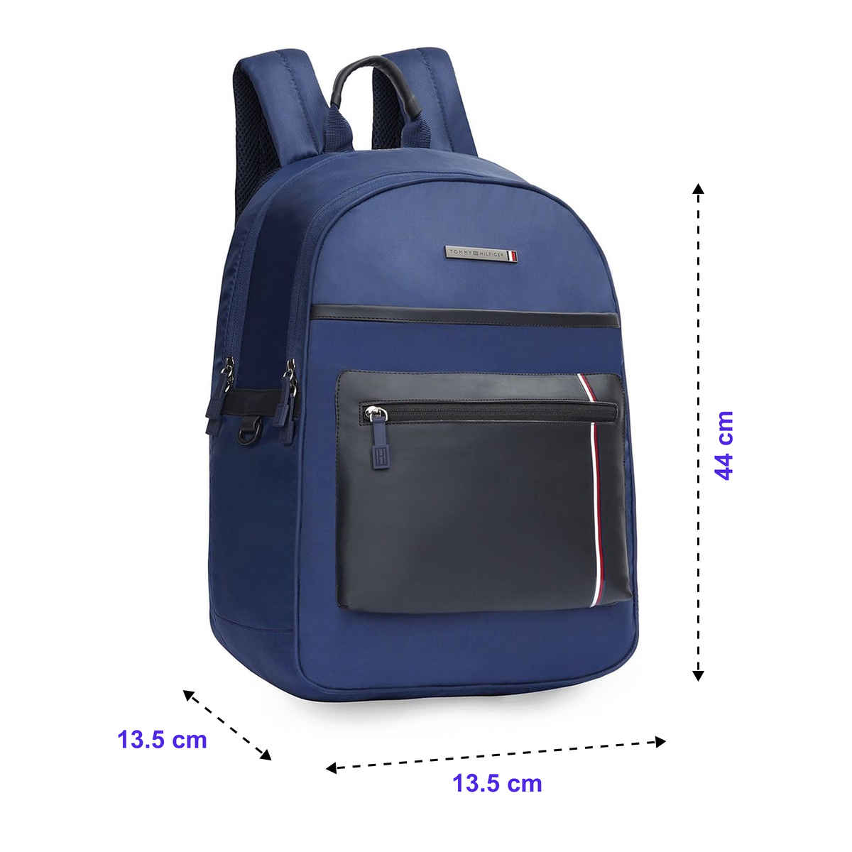 Tommy Hilfiger Unisex Polyester 19 L Laptop Bag | Navy