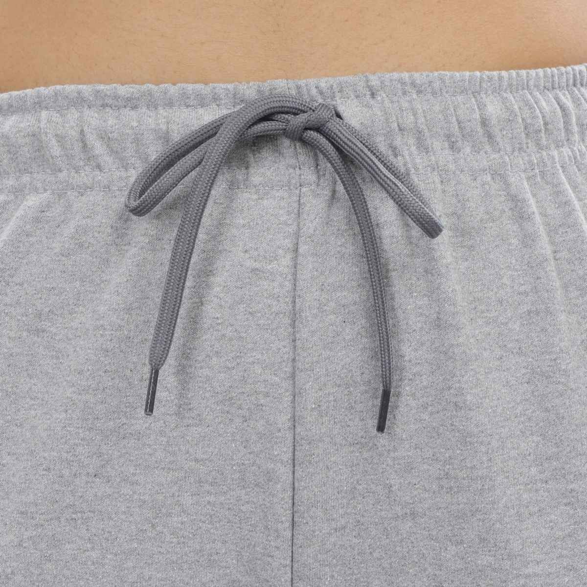 Springman Women's Solid Cotton Rich Baggy Track Pant | Grey - XL