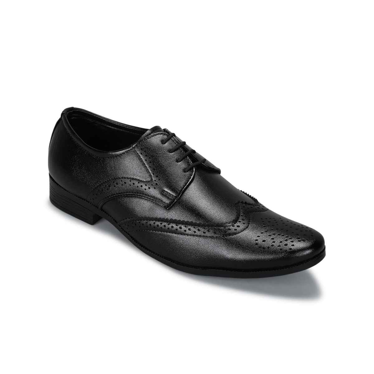 Paragon Men's Black Pvc Formal Shoes K11242G UK 6