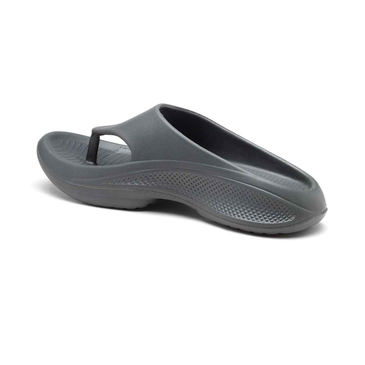 Asian Safari-01 Men Slippers Dark-Grey (Size-10)