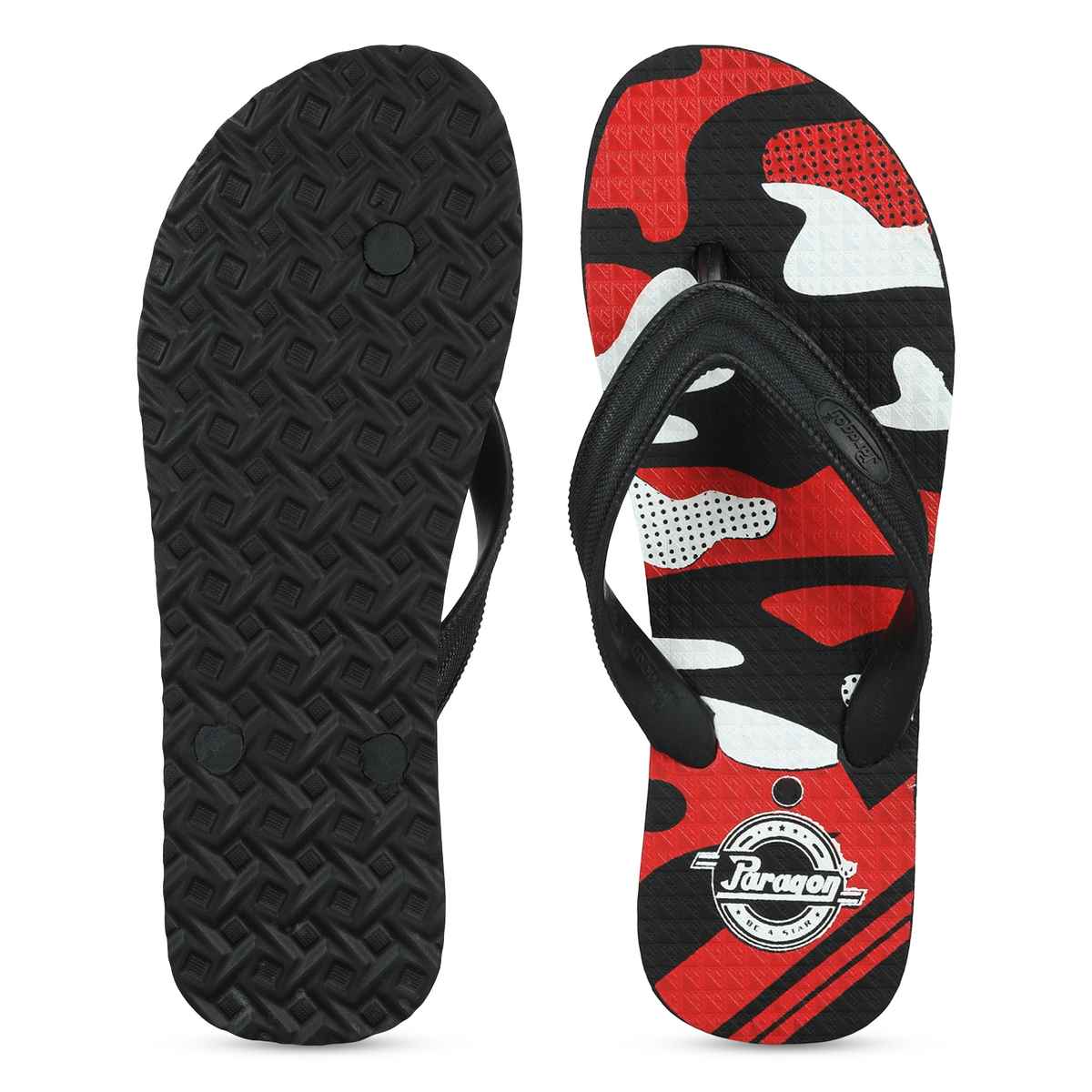 Paragon Men's Red Hwk Slippers HWK3717G UK 7