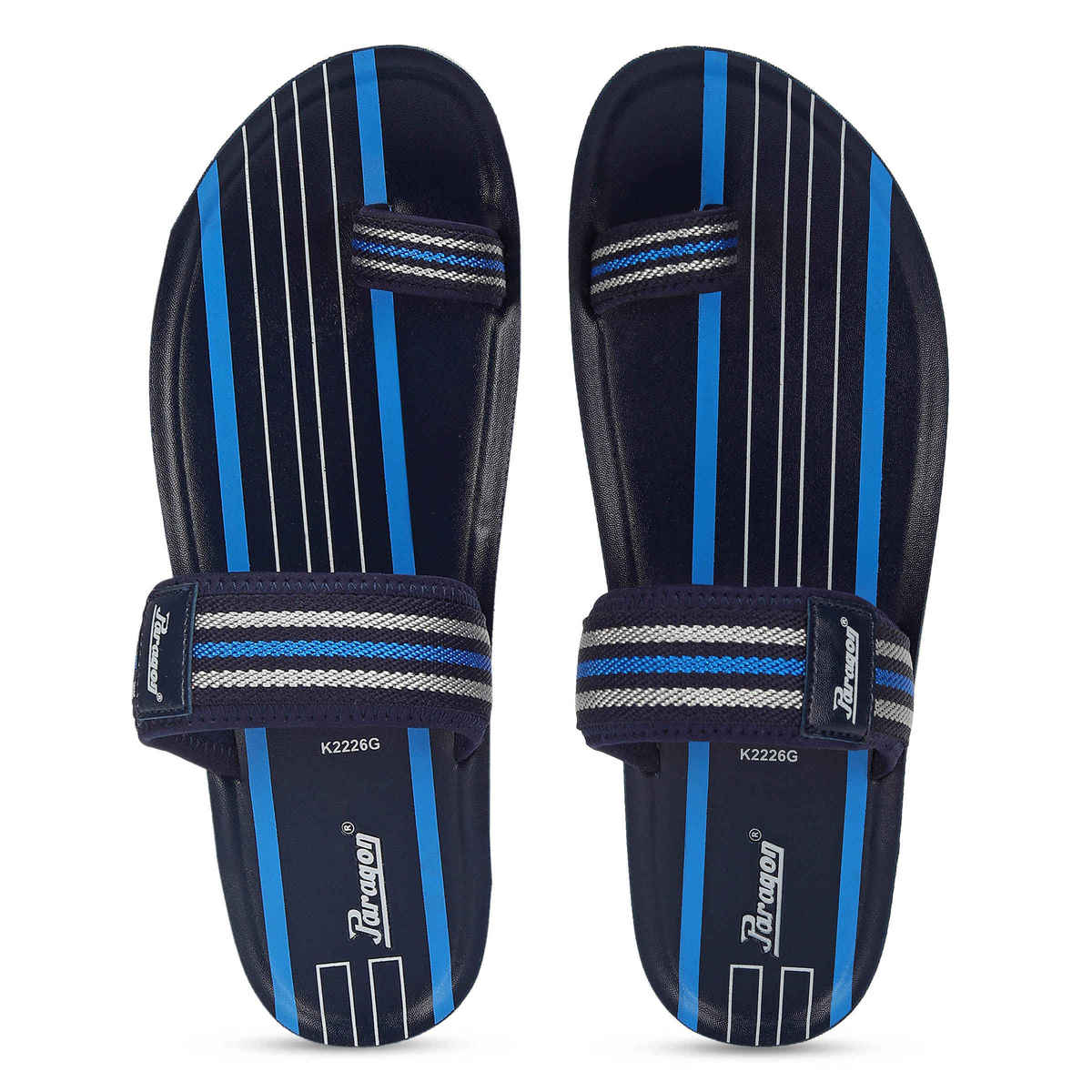 Paragon Men's Blue Pu Slippers PUK2226G UK 6